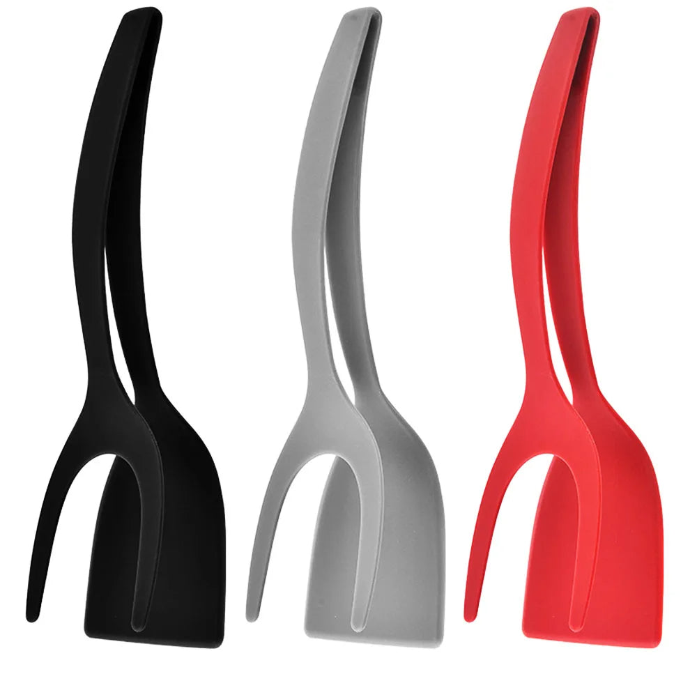 2 In 1 Spatula Tongs