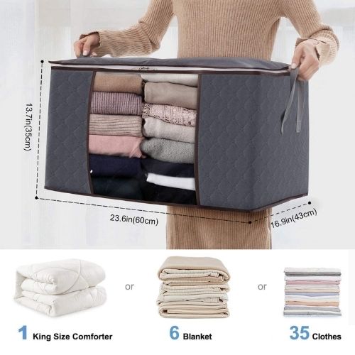 3x Clothes Storage Bags