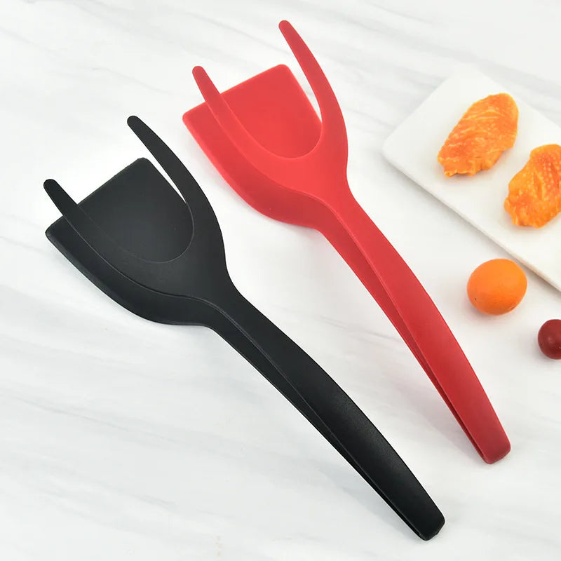 2 In 1 Spatula Tongs