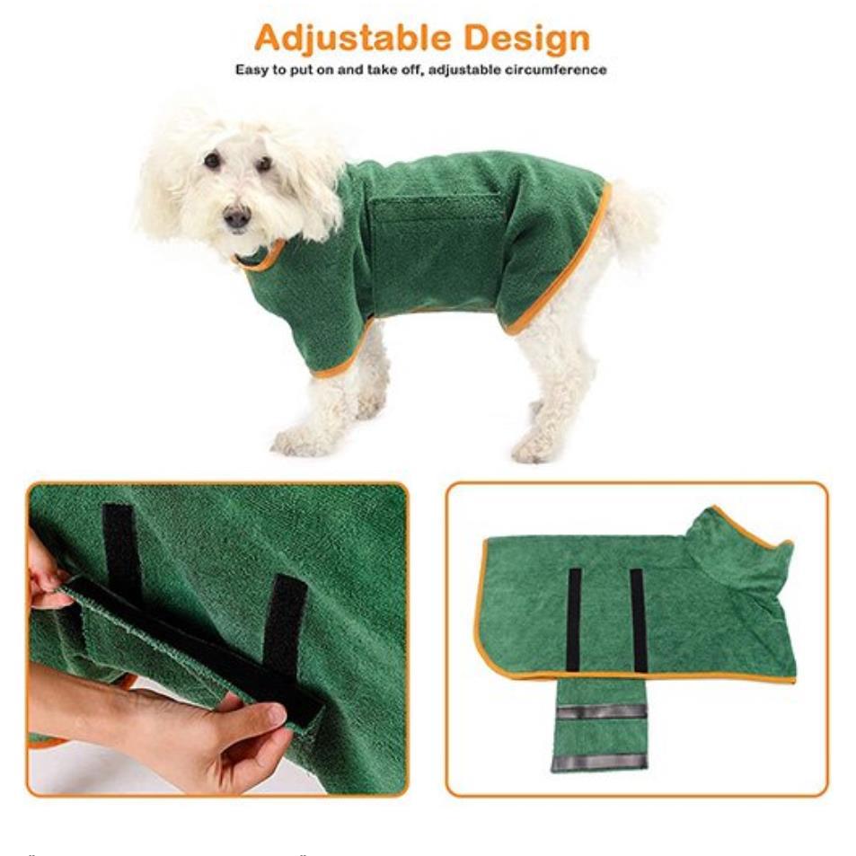 Dog Bathrobe Towel